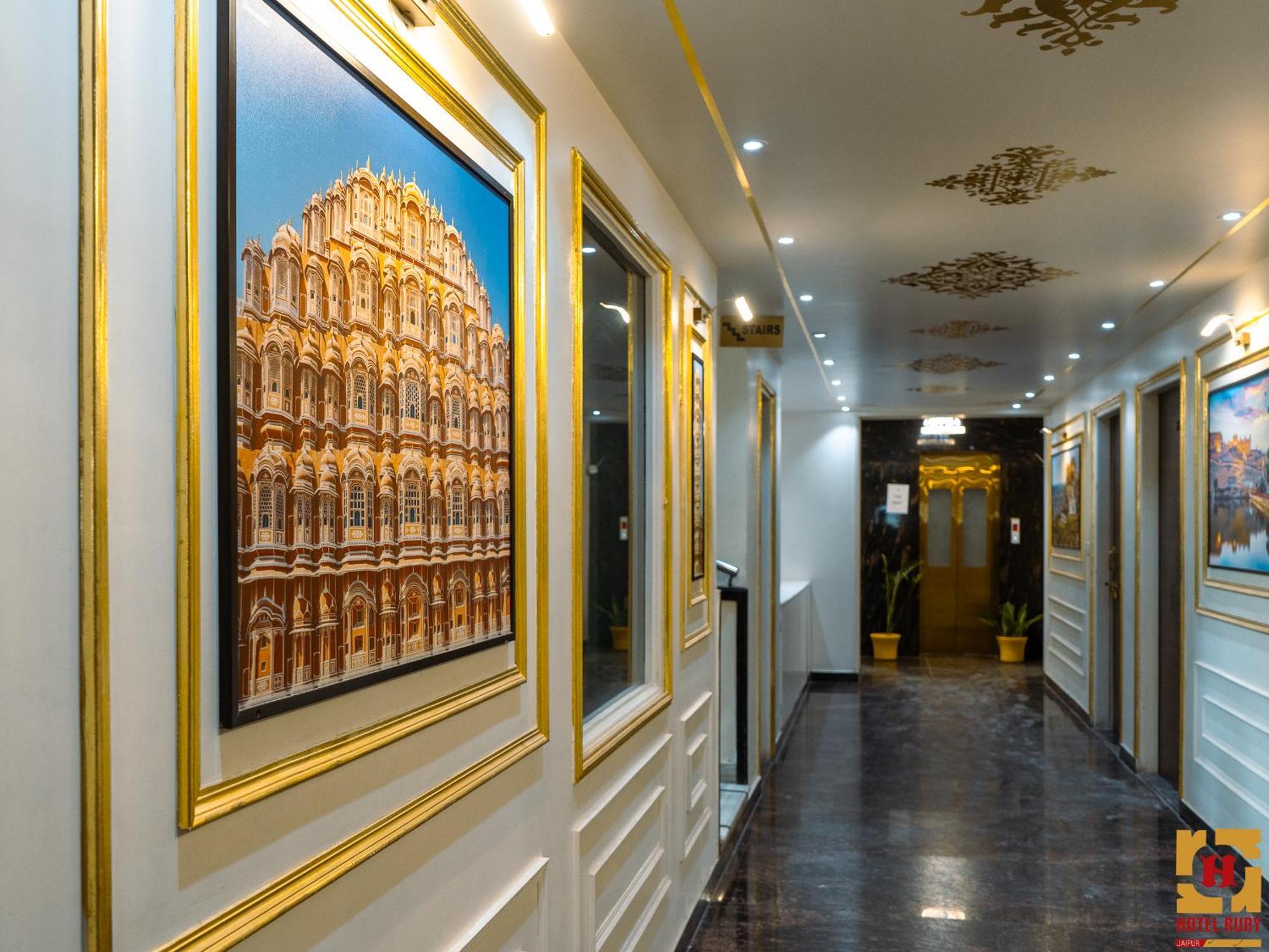 Hotel Ruby Джапур Экстерьер фото